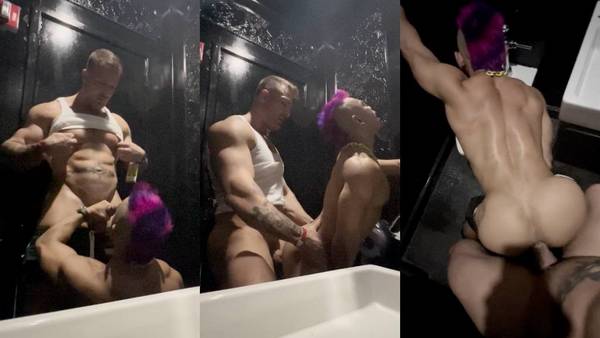Austin Wolf – Fucking Jason Luna at a pride event Angle 1